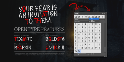 Flaroyat Font Poster 2