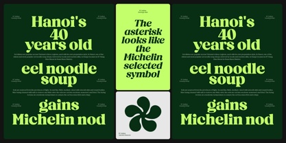BT Amibus Font Poster 14