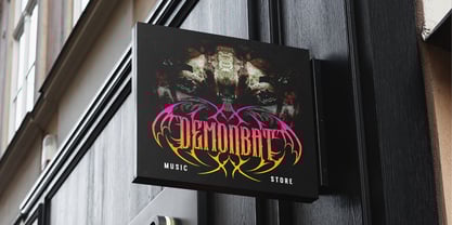 Mega Snake Font Poster 7