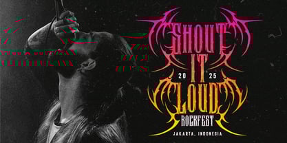 Mega Snake Font Poster 5