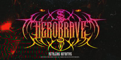 Mega Snake Font Poster 2