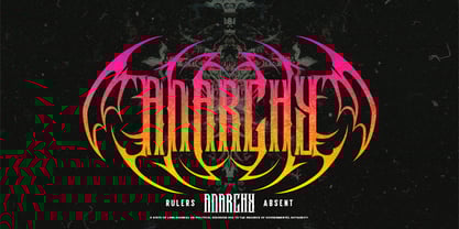 Mega Snake Font Poster 3