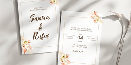 Abitha Font Poster 2
