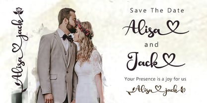 Chic baby Font Poster 4