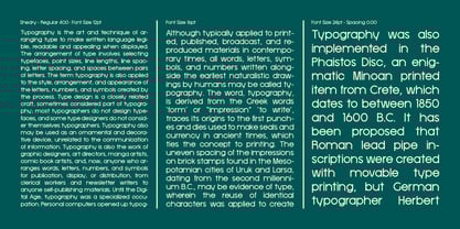 Shedry Font Poster 9