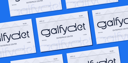 Qaltyger Font Poster 4