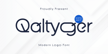 Qaltyger Font Poster 1