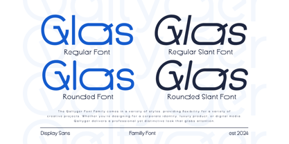 Qaltyger Font Poster 2