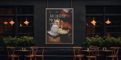 Deloca Moreys Font Poster 14