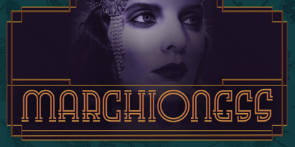 Marchioness Font Poster 1