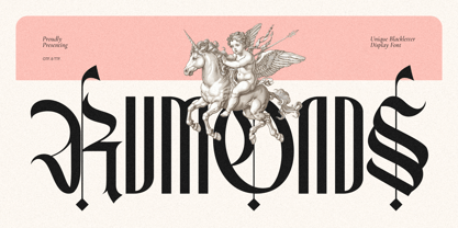 Rumonds Font Poster 1