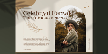 Dailen Font Poster 9