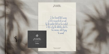 Sparkling Lights Font Poster 3