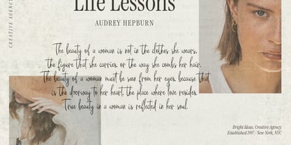 Sparkling Lights Font Poster 10