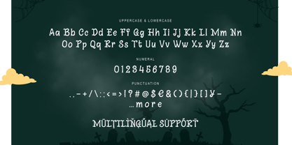 Centul Spooky Font Poster 7