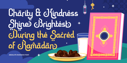Absolute Ramadan Font Poster 7