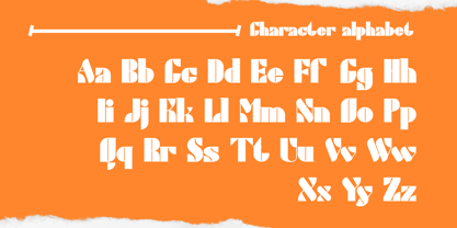 Tavrex Font Poster 4