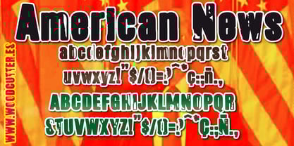 American News Font Poster 6