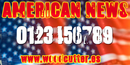 American News Font Poster 5
