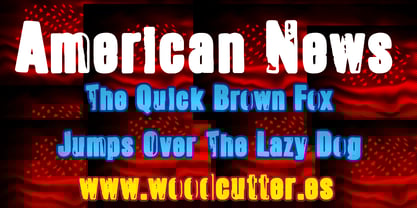 American News Font Poster 2