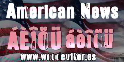 American News Font Poster 4