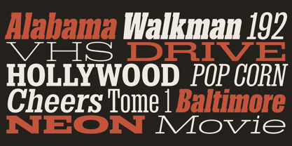 Dean Slab Font Poster 13