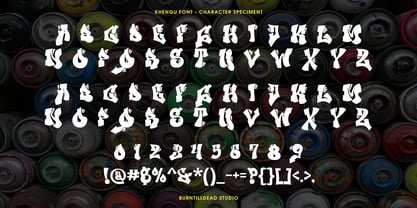 Khengu Font Poster 4