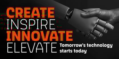 Scrantium Font Poster 3