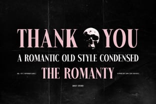 The Romanty Font Poster 10