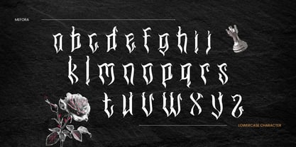 Mefora Font Poster 3