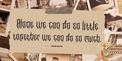 Mefora Font Poster 4