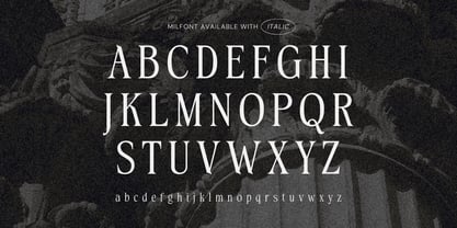 Milfont Font Poster 13
