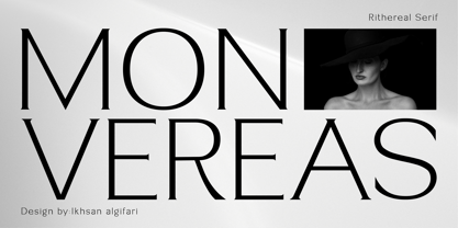 Rithereal Font Poster 6