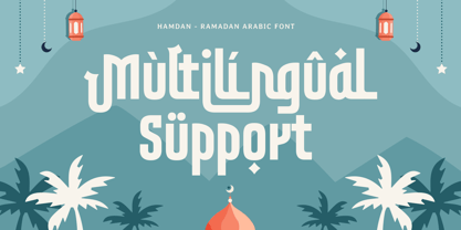 Hamdan Font Poster 12