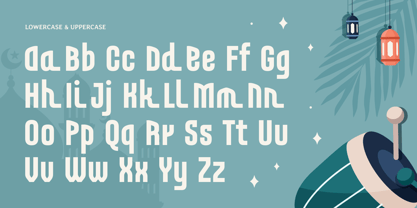 Hamdan Font Poster 10