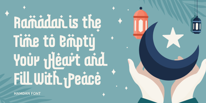 Hamdan Font Poster 5