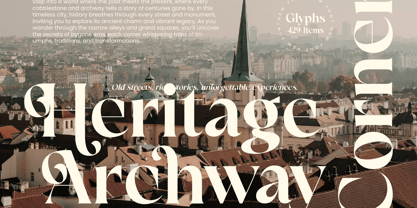 Victoria Culture Font Poster 9