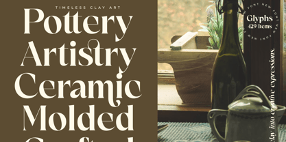 Victoria Culture Font Poster 3