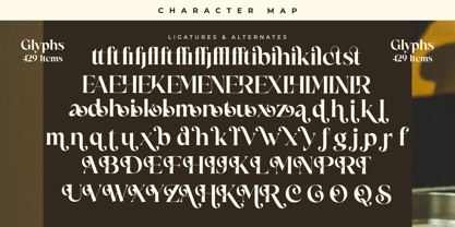 Victoria Culture Font Poster 15