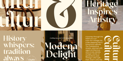 Victoria Culture Font Poster 10