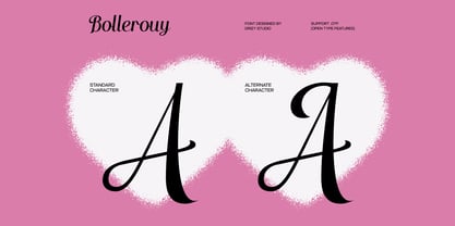 Bollerouy Font Poster 3