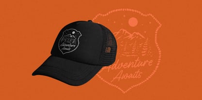 Rondly Vintage Font Poster 5