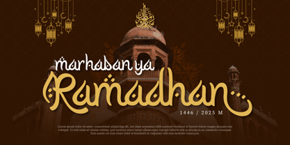 Syalbiyah Font Poster 6