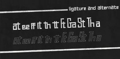 Distress Marker Font Poster 13