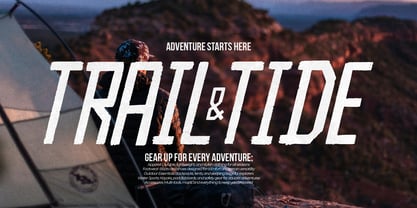Distress Marker Font Poster 5