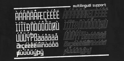 Distress Marker Font Poster 12