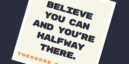 Zenova Font Poster 10