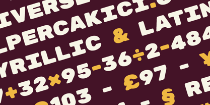 Zenova Font Poster 9