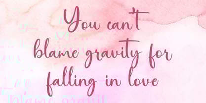 Asmaraloka Font Poster 4