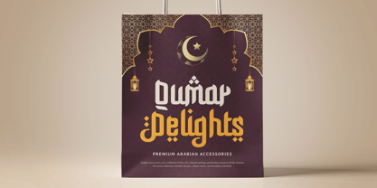 Mazinah Font Poster 7